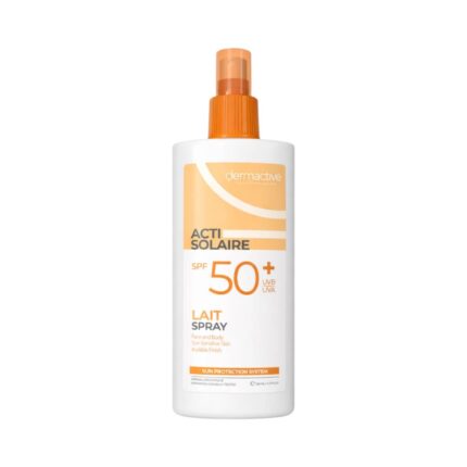 Dermactive Act Solaire Lait Spray Spf 50+ 125ml Sunscreen