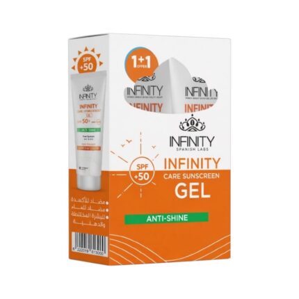 INFINITY CARE GEL SUNSCREEN SPF50+ 60ML 1+1