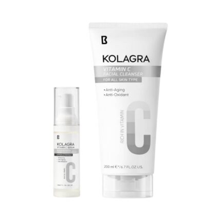 KOLAGRA VIT. C CLEANSER + VIT. C SERUM 30 ML OFFER