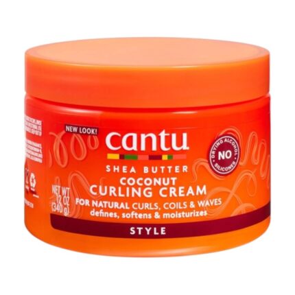 Cantu Natural Hair Coconut Curling Cream Shea Butter 340gm
