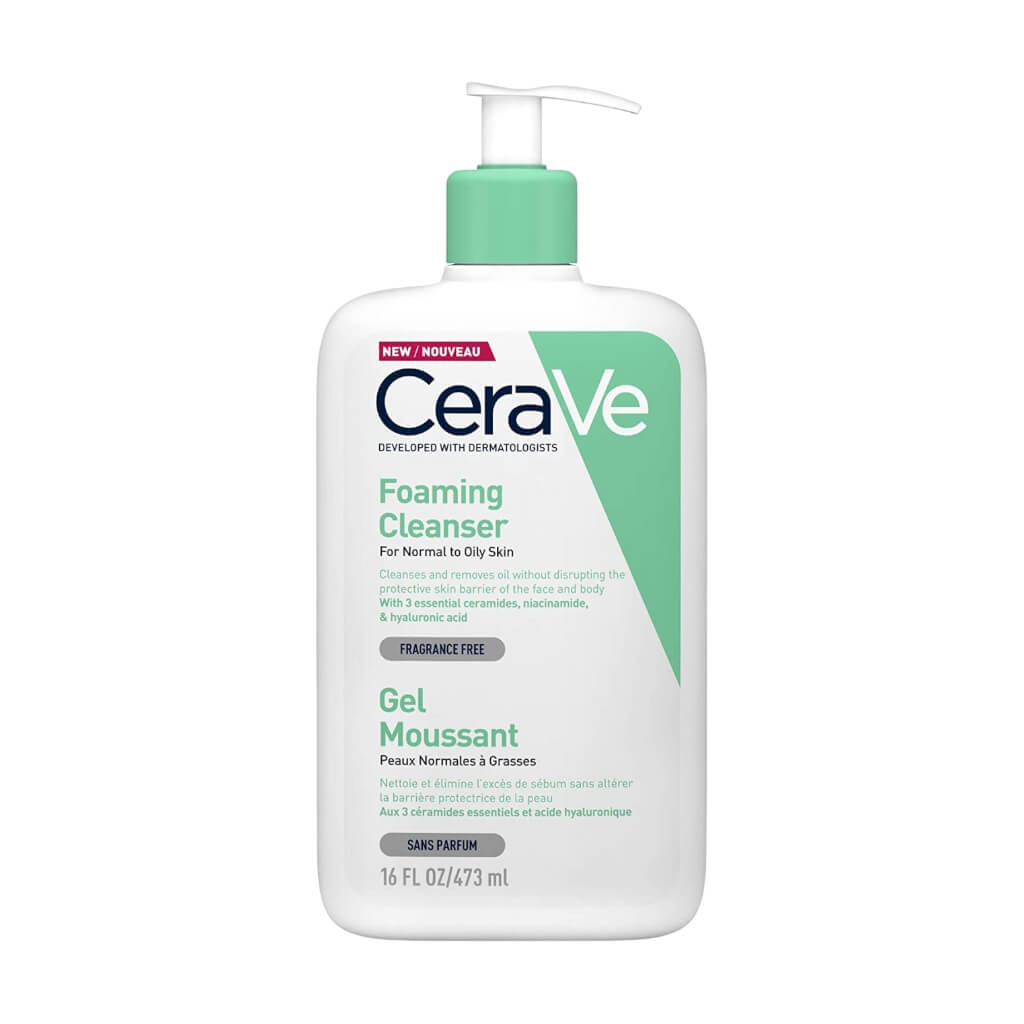 CeraVe Foaming Cleanser Gel 473ml CeraVe Foaming Cleanser Gel 473ml