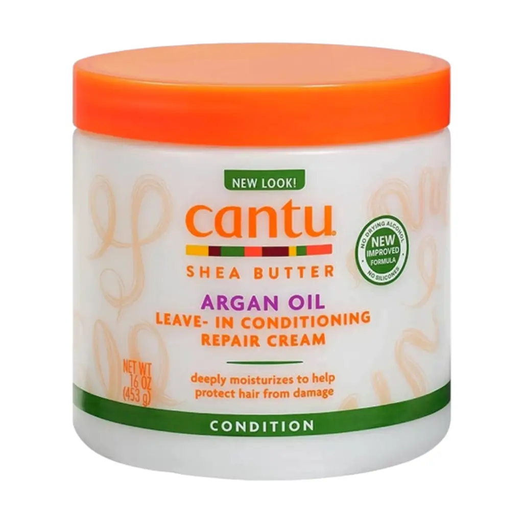 Cantu Shea Butter Argan Oil Leave-In Conditioning Repair Cream 453gm Cantu Shea Butter Argan Oil Leave-In Conditioning Repair Cream 453gm