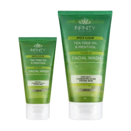 Infinity Tea Tree Oil And Panthenol Facial Wash 1+1
