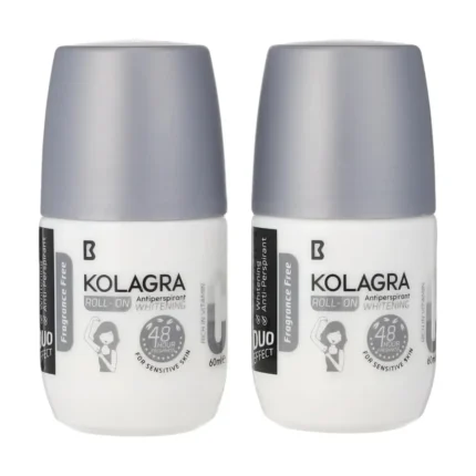 Kolagra Fragrance Free Roll-On 1+1 60ml