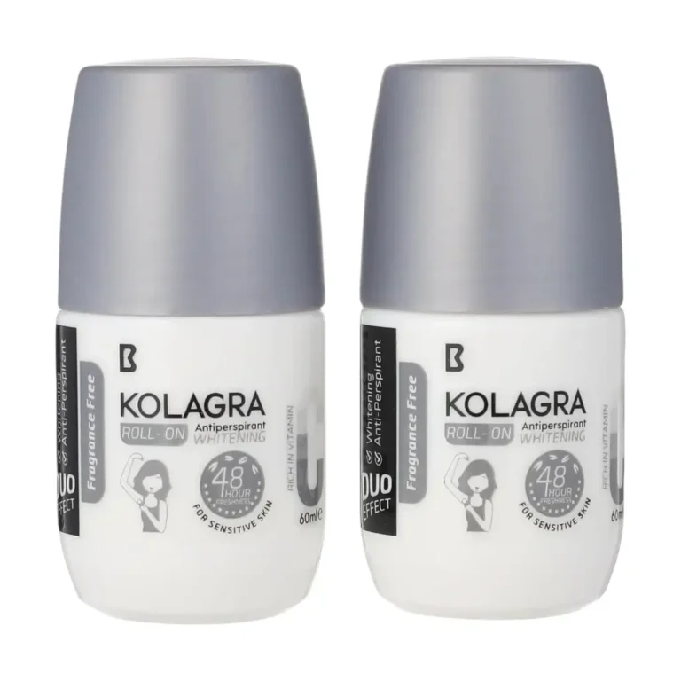 Kolagra Fragrance Free Roll-On 1+1 60ml