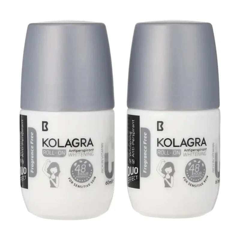 Kolagra Fragrance Free Roll-On 1+1 60ml