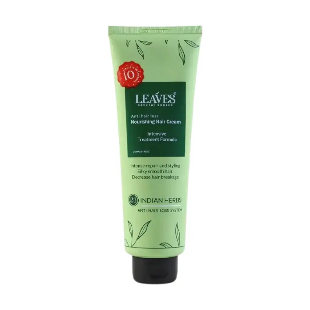 Leaves Nourishing Hair Cream Anti Hair Loss 250ml Leaves Nourishing Hair Cream Anti Hair Loss 250ml