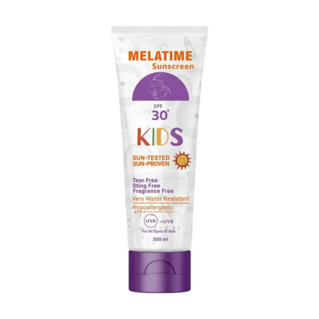 Melatime Sunscreen Kids 30Spf 200ml Melatime Sunscreen Kids 30Spf 200ml