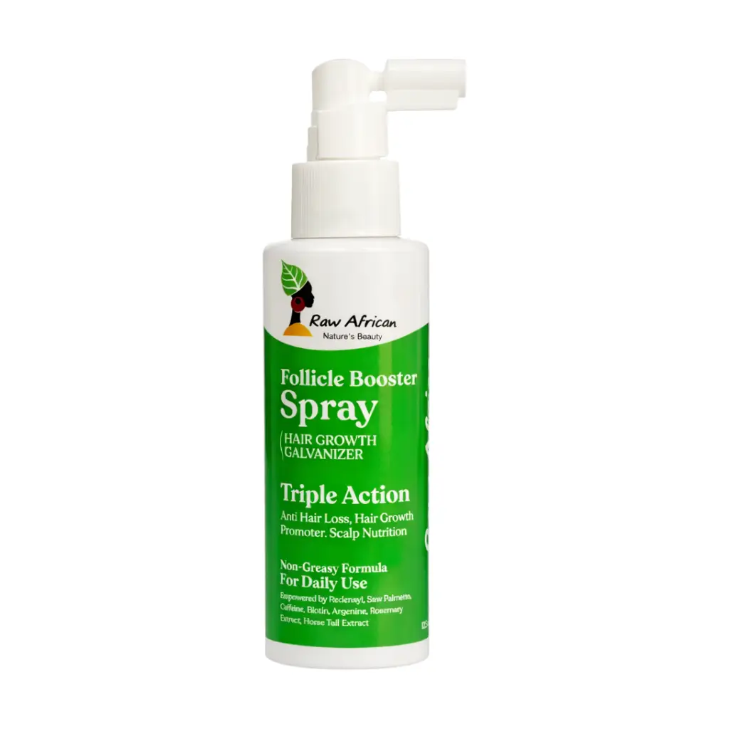 Raw African Follicle Booster Spray 125ml Raw African Follicle Booster Spray 125ml